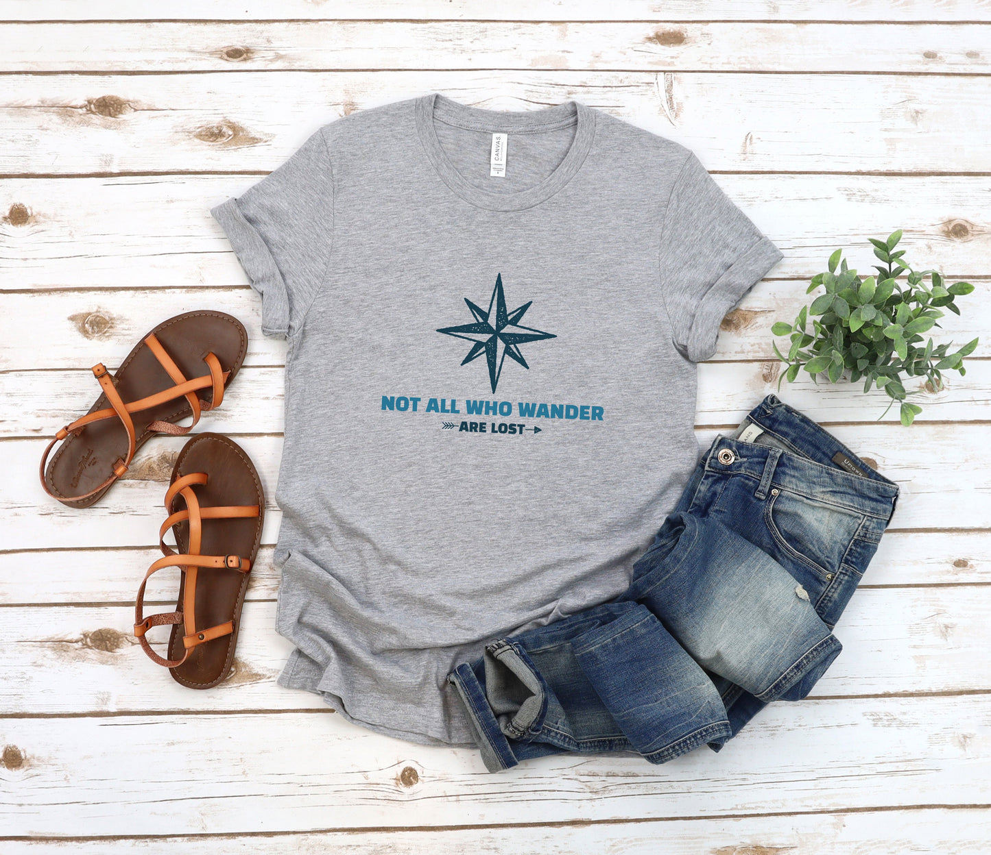 Not all Who Wander are Lost Shirt - Singer Island Clothing