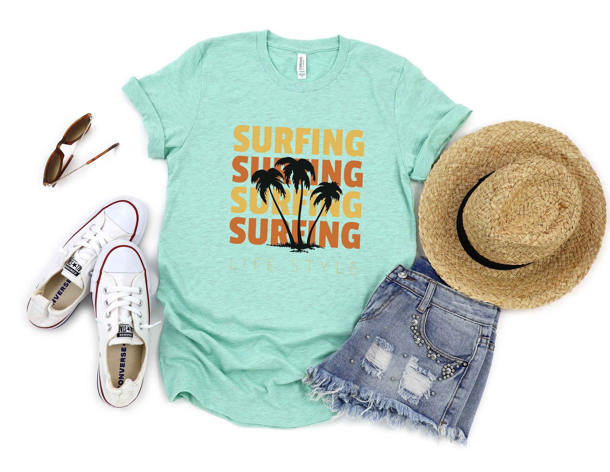 Surfing Life Style Shirt - Singer Island Clothing